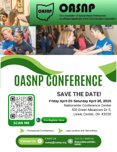 OASNP Save the Date 2025